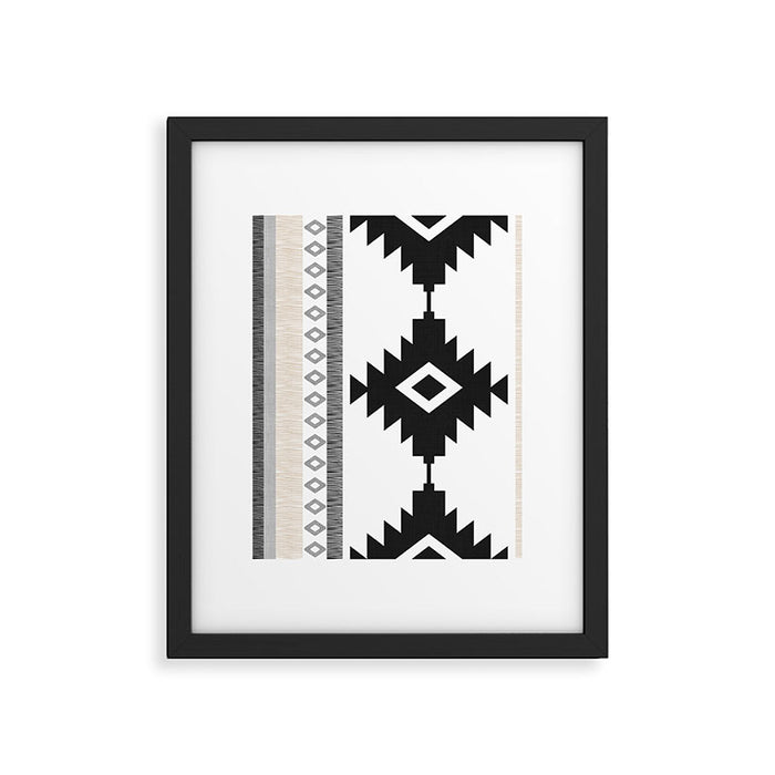 Pueblo in Tan Framed Art Print Gallery Image 1