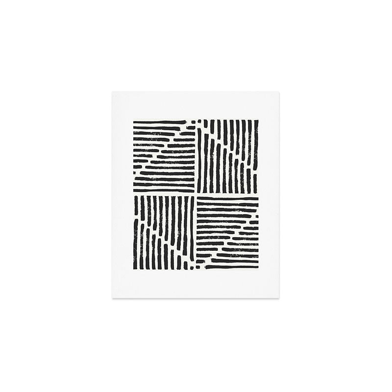 Rook in Black and White Art Print Gallery Image 1
