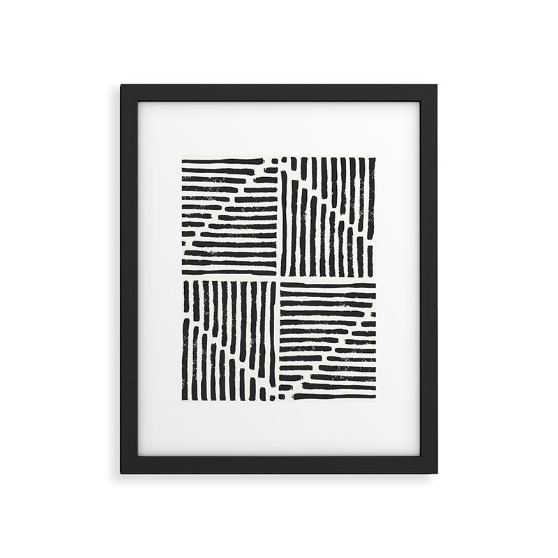 Rook in Black and White Framed Art Print Gallery Image 6