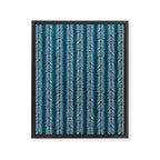 Small Teal Arrowheads Framed Canvas Print Gallery Image 8