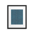 Small Teal Arrowheads Framed Art Print Gallery Image 6
