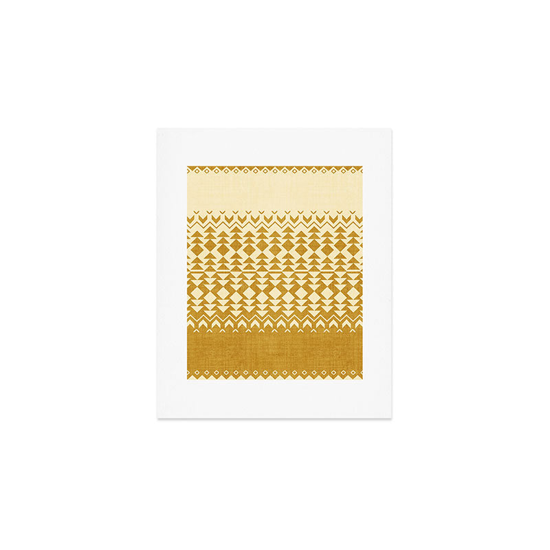 Sollia in Gold Art Print Gallery Image 1