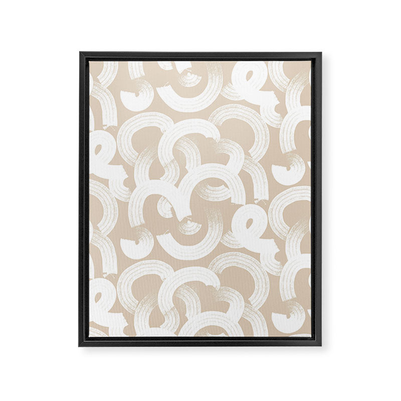 Tor in Tan Framed Canvas Print Gallery Image 8