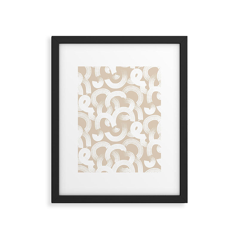 Tor in Tan Framed Art Print Gallery Image 6