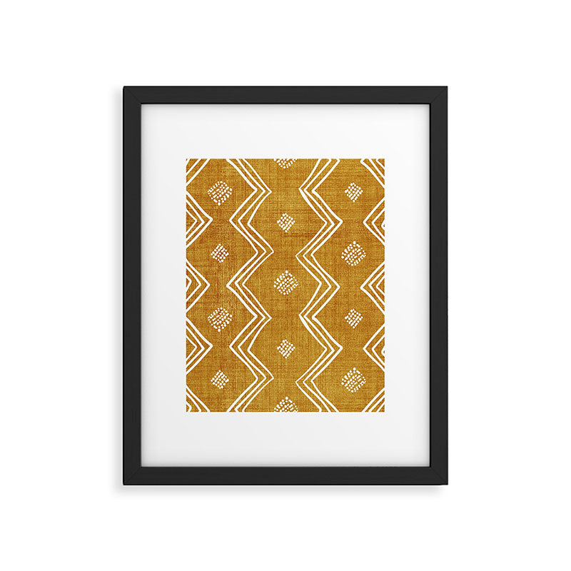 Village in Gold Framed Art Print Gallery Image 4
