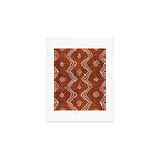 Village in Rust Art Print Gallery Image 1