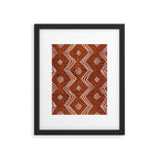 Village in Rust Framed Art Print Gallery Image 6