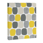 Wonky Ovals in Yellow Canvas Print Gallery Image 8