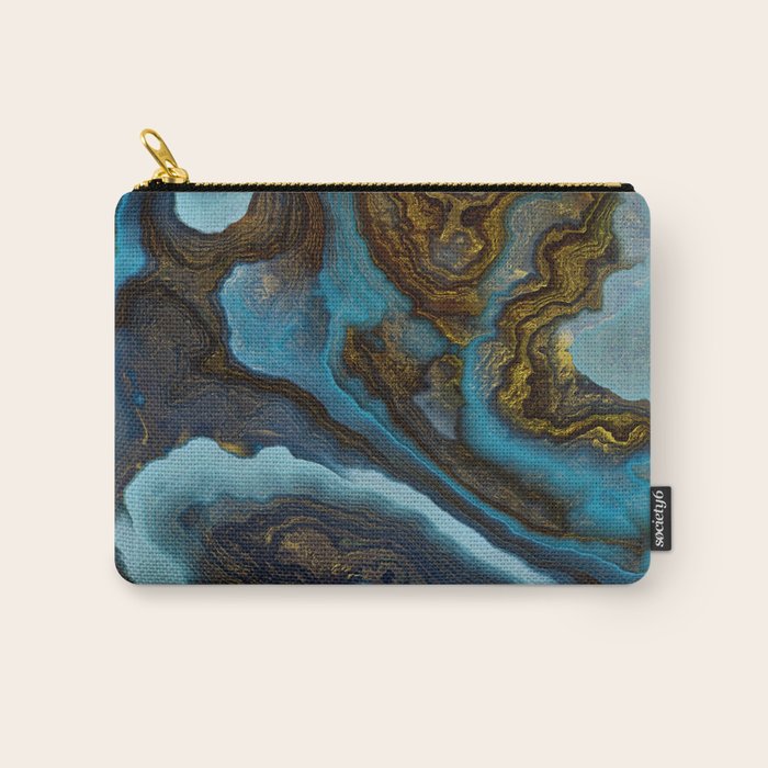 Blue Agate Carry All Pouch Gallery Image 1