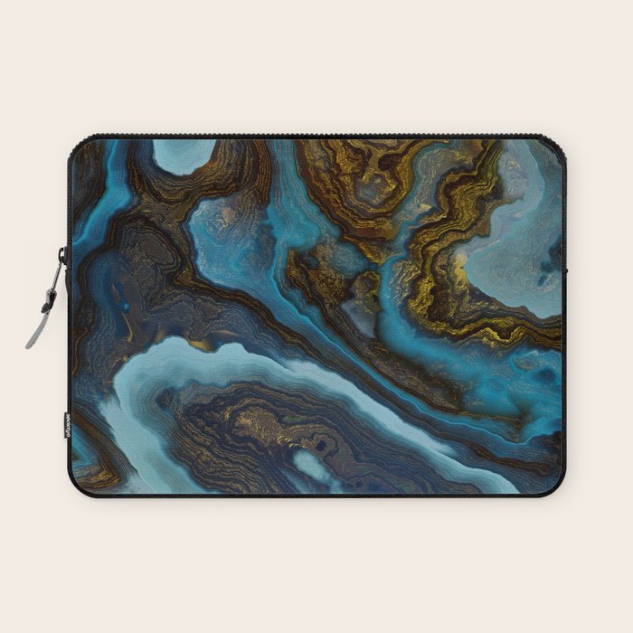 Blue Agate Laptop Sleeve Gallery Image 1