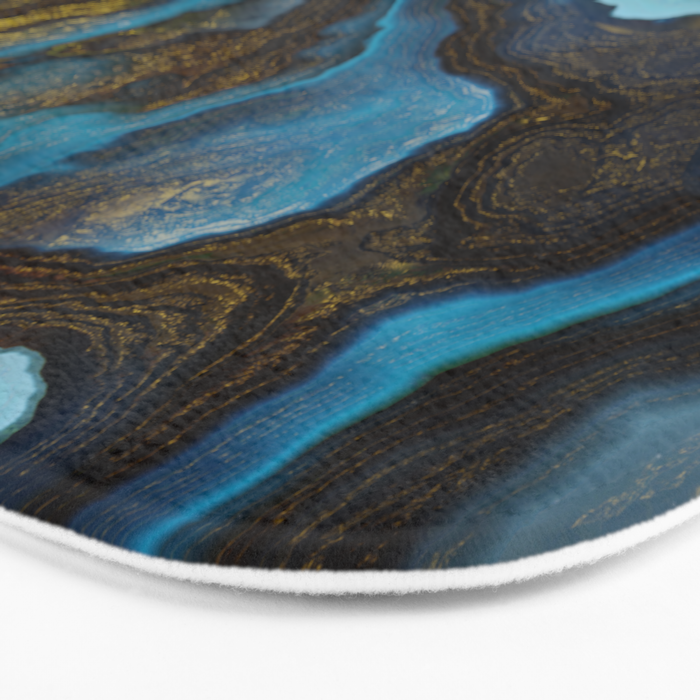 Blue Agate Bath Mat Gallery Image 3