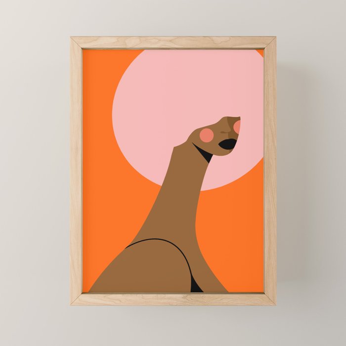 Pink Power Mini Art Print Gallery Image 1