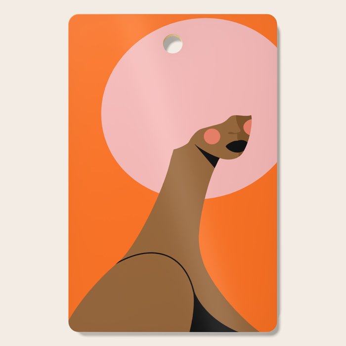 Pink Power Cutting Board Gallery Image 1