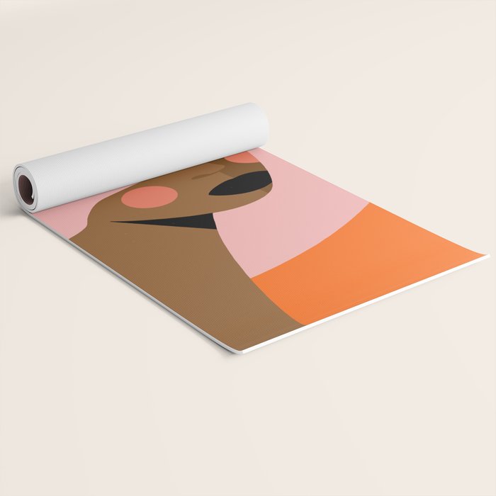 Pink Power Yoga Mat Gallery Image 2