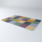 Bold Retro Checks Pattern - Large XIV Rug Gallery Image 3
