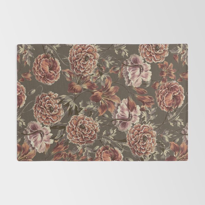 ORANGE LILY AND POPPY Rug Gallery Image 2