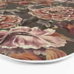 ORANGE LILY AND POPPY Bath Mat Gallery Image 3