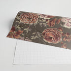 ORANGE LILY AND POPPY Wrapping Paper Gallery Image 2