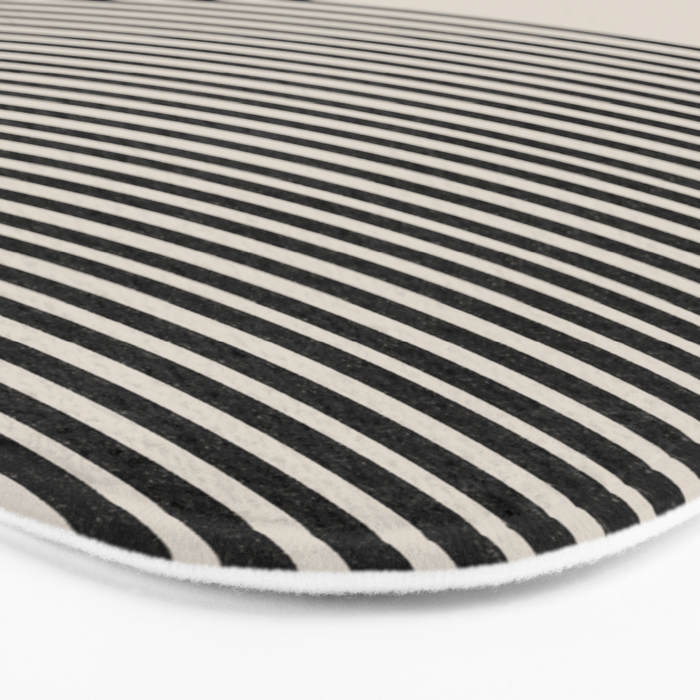 Woodblock Art, Mid Century illustration Bath Mat Gallery Image 3