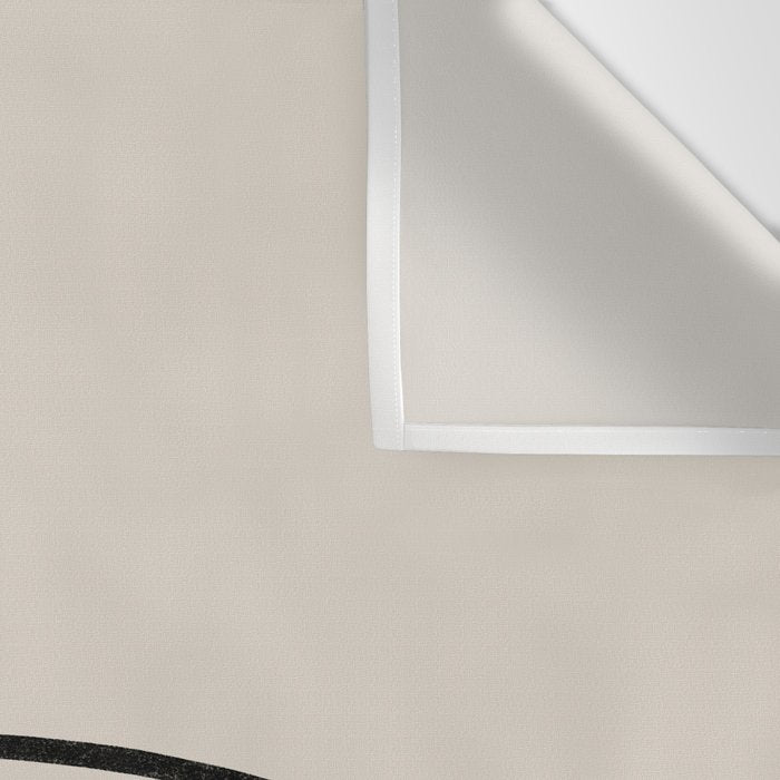 Woodblock Art, Mid Century illustration Wall Tapestry Gallery Image 3