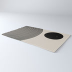 Woodblock Art, Mid Century illustration Rug Gallery Image 3