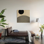 Woodblock Art, Mid Century illustration Wood Wall Art Gallery Image 2