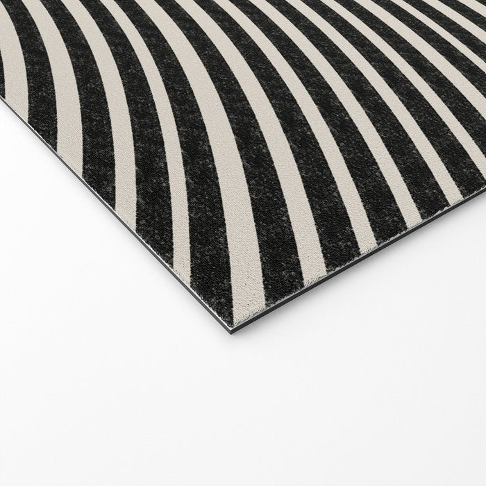 Woodblock Art, Mid Century illustration Welcome Mat Gallery Image 2