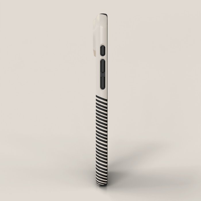 Woodblock Art, Mid Century illustration iPhone Case Gallery Image 2