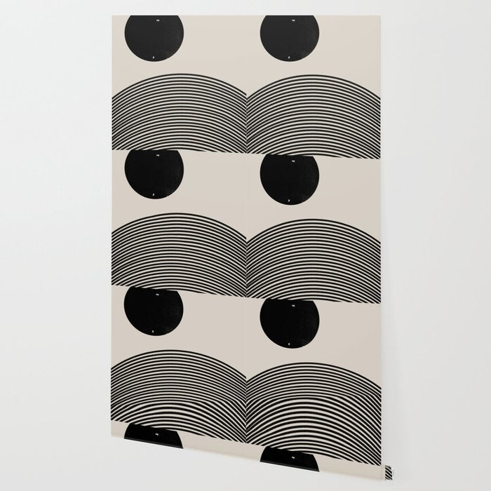 Woodblock Art, Mid Century illustration Wallpaper Gallery Image 2