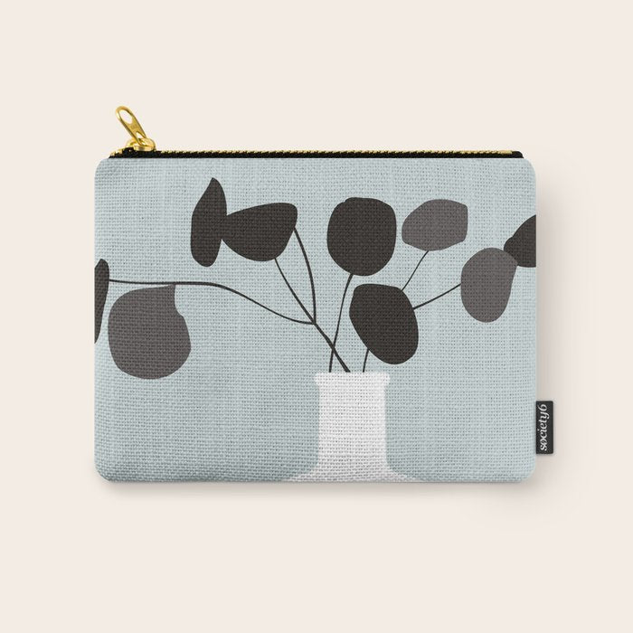 White Vase  Carry All Pouch Gallery Image 1