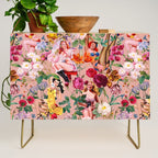 Floral and Pin-Up Girls III Credenza Gallery Image 1
