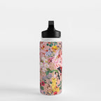Floral and Pin-Up Girls III Water Bottle Gallery Image 3