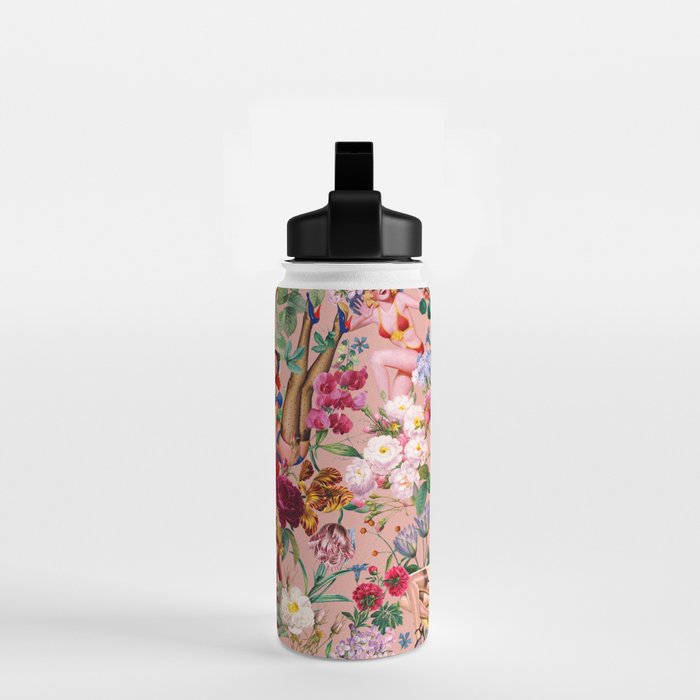 Floral and Pin-Up Girls III Water Bottle Gallery Image 2