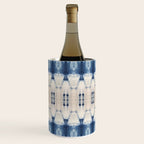 Abstract Shibori Boats in a Marina Wine Chiller Gallery Image 2