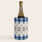 Abstract Shibori Boats in a Marina Wine Chiller Gallery Image 3