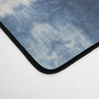 Abstract Shibori Boats in a Marina Desk Mat Gallery Image 4