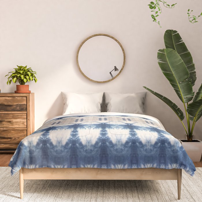 Abstract Shibori Boats in a Marina Comforter Gallery Image 3
