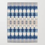 Abstract Shibori Boats in a Marina Poster Gallery Image 4