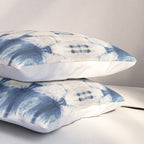 Abstract Shibori Boats in a Marina Pillow Sham Gallery Image 3