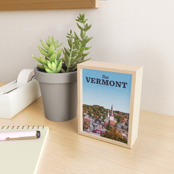 Visit Vermont Mini Art Print Gallery Image 2
