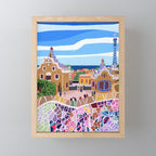 Barcelona, Spain Mini Art Print Gallery Image 1