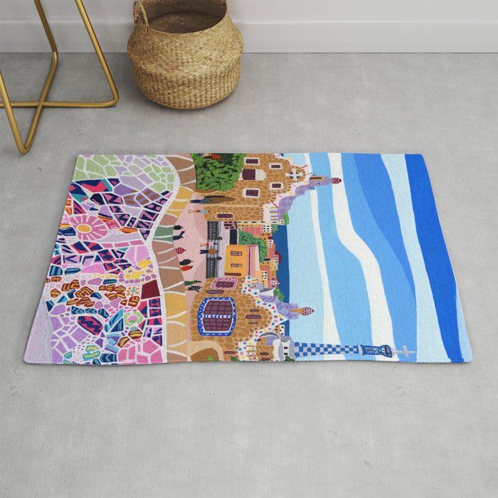 Barcelona, Spain Rug Gallery Image 1