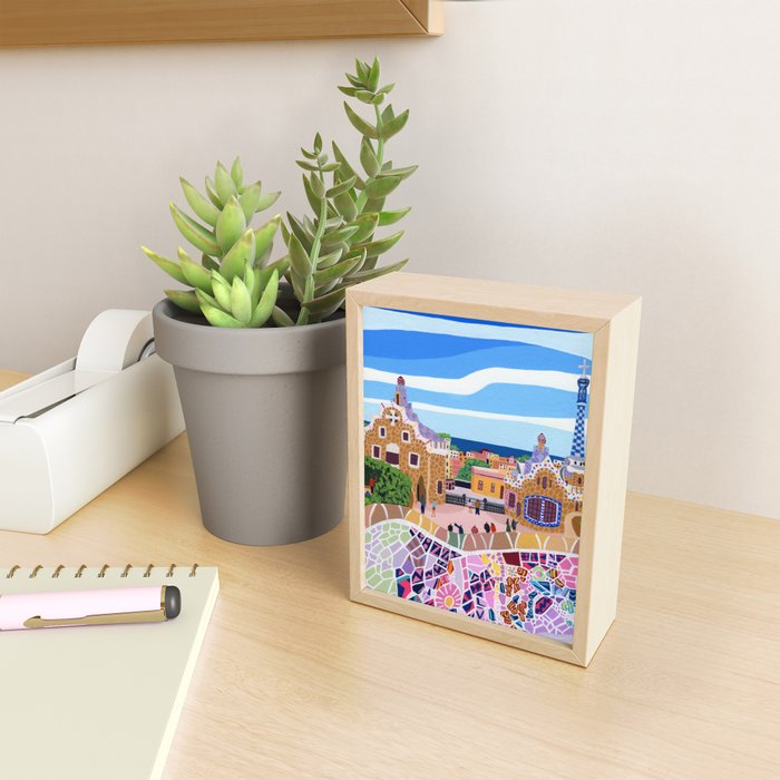 Barcelona, Spain Mini Art Print Gallery Image 2