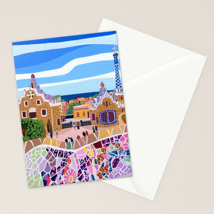 Barcelona, Spain Stationery Card Gallery Image 2