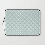 Coastal Deco . Teal Laptop Sleeve Gallery Image 1
