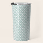 Coastal Deco . Teal Travel Mug Gallery Image 3