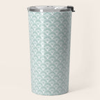 Coastal Deco . Teal Travel Mug Gallery Image 2