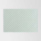 Coastal Deco . Teal Rug Gallery Image 2