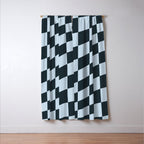 Wavy Mineral Dust x Soft Sky Window Curtain Gallery Image 3