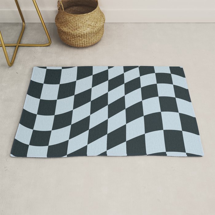 Wavy Mineral Dust x Soft Sky Rug Gallery Image 1